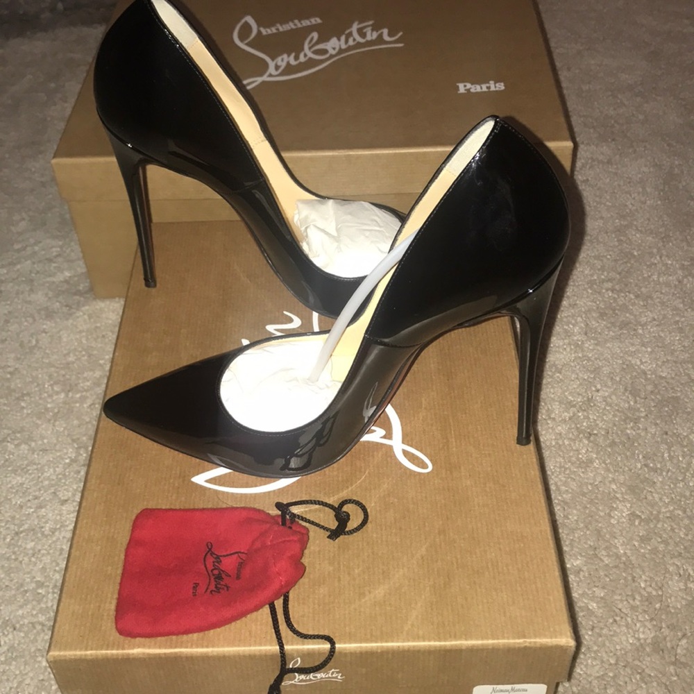 ‼️SOLD‼️Christian Louboutin 👠"So Kate "Black 120 Patent - Picture 6 of 8